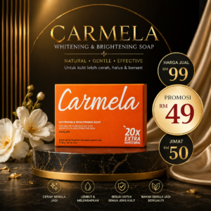 Carmela Whitening & Brihgtening Soap 65g 1pcs